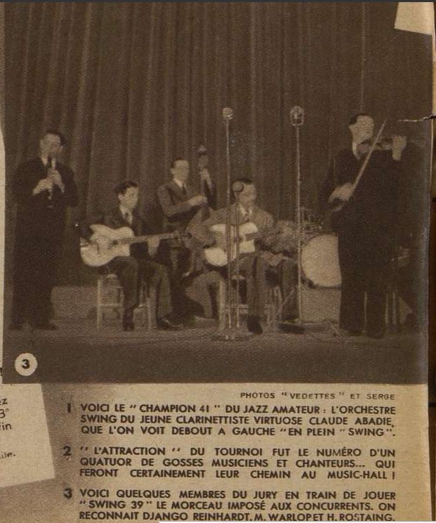 Press Vedettes N°60 11 JAN 1941 Django Reinhardt Rostaing Warlop.JPG